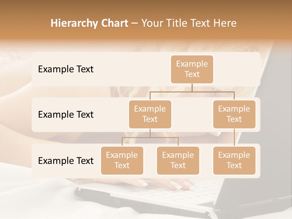 Fresh Bedroom Lady PowerPoint Template
