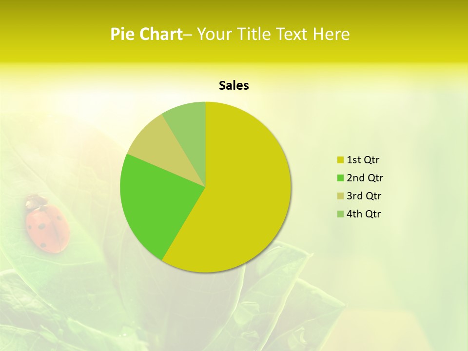 Natural Leaf Spring PowerPoint Template