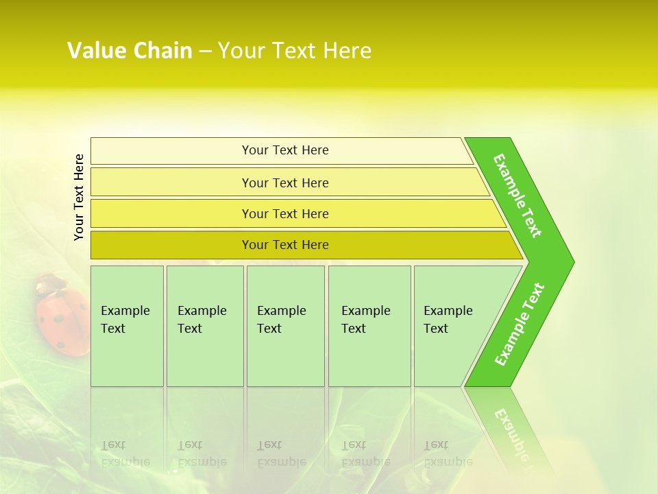 Natural Leaf Spring PowerPoint Template