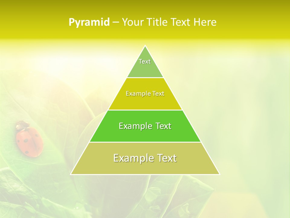 Natural Leaf Spring PowerPoint Template