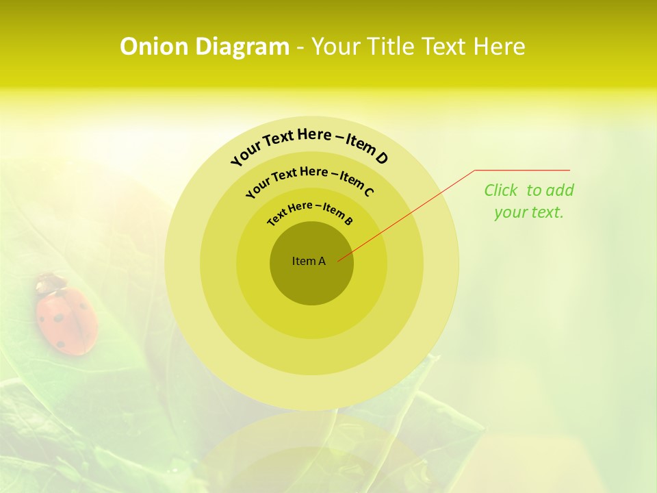 Natural Leaf Spring PowerPoint Template