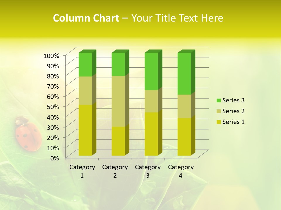 Natural Leaf Spring PowerPoint Template