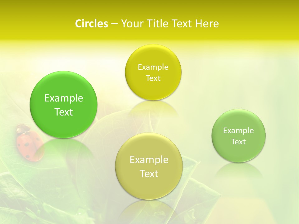 Natural Leaf Spring PowerPoint Template