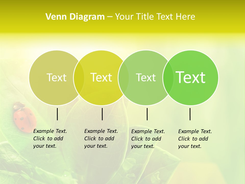 Natural Leaf Spring PowerPoint Template