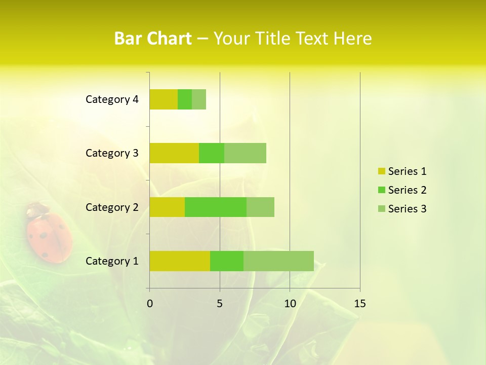 Natural Leaf Spring PowerPoint Template