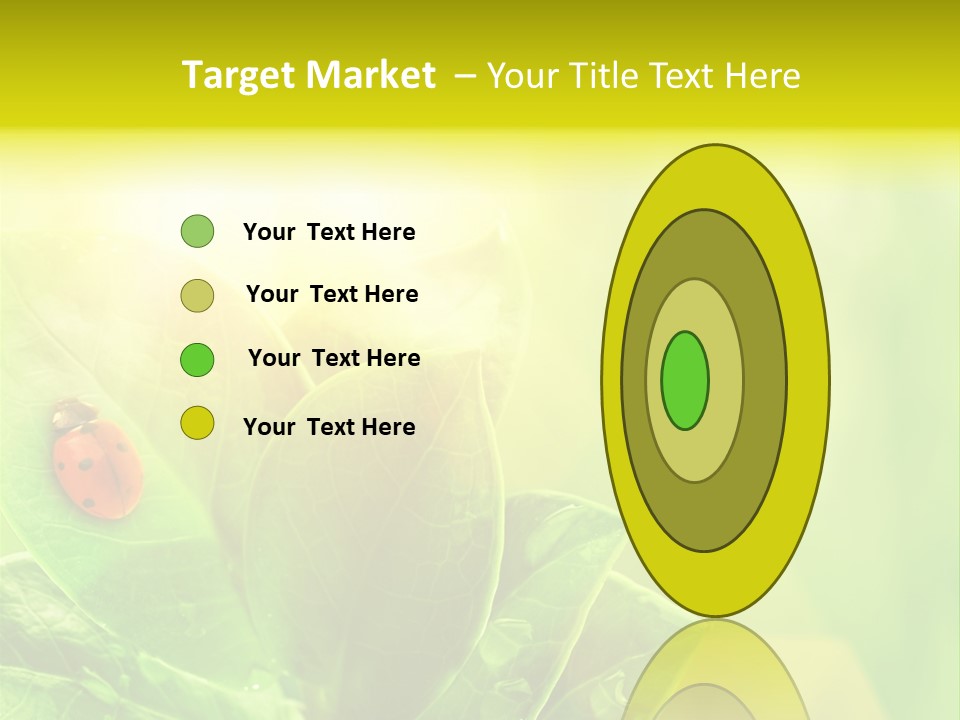 Natural Leaf Spring PowerPoint Template