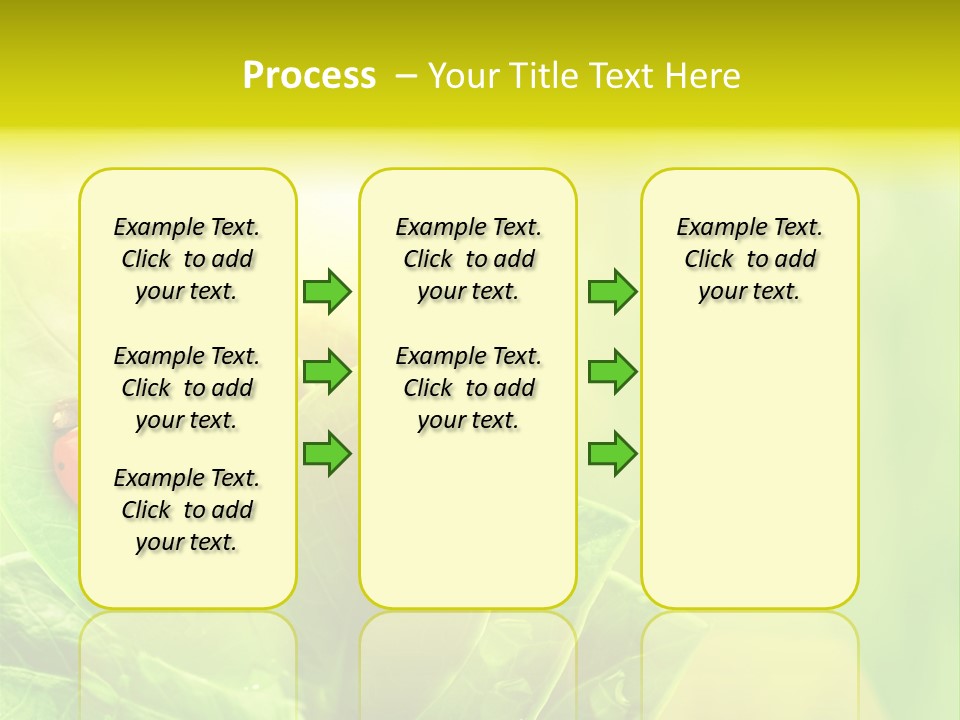 Natural Leaf Spring PowerPoint Template