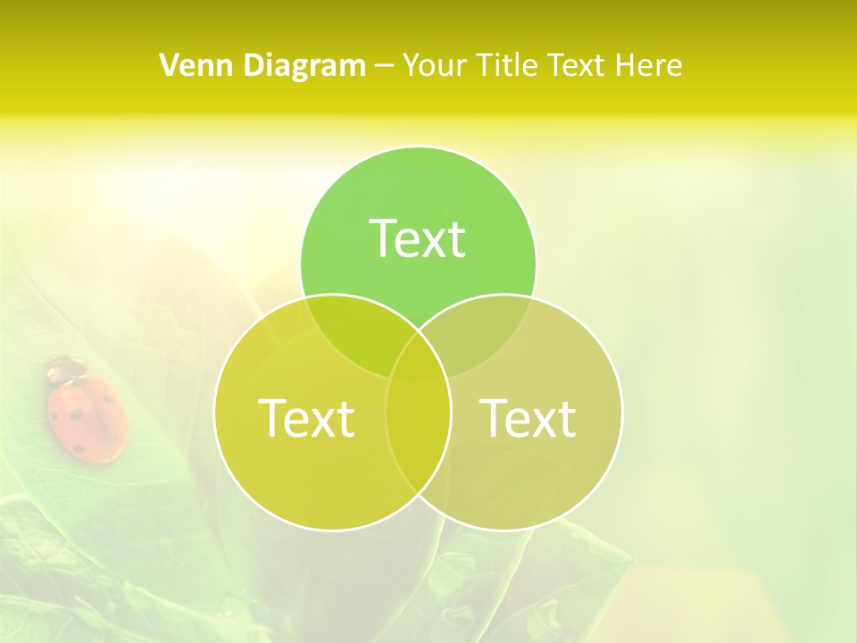 Natural Leaf Spring PowerPoint Template