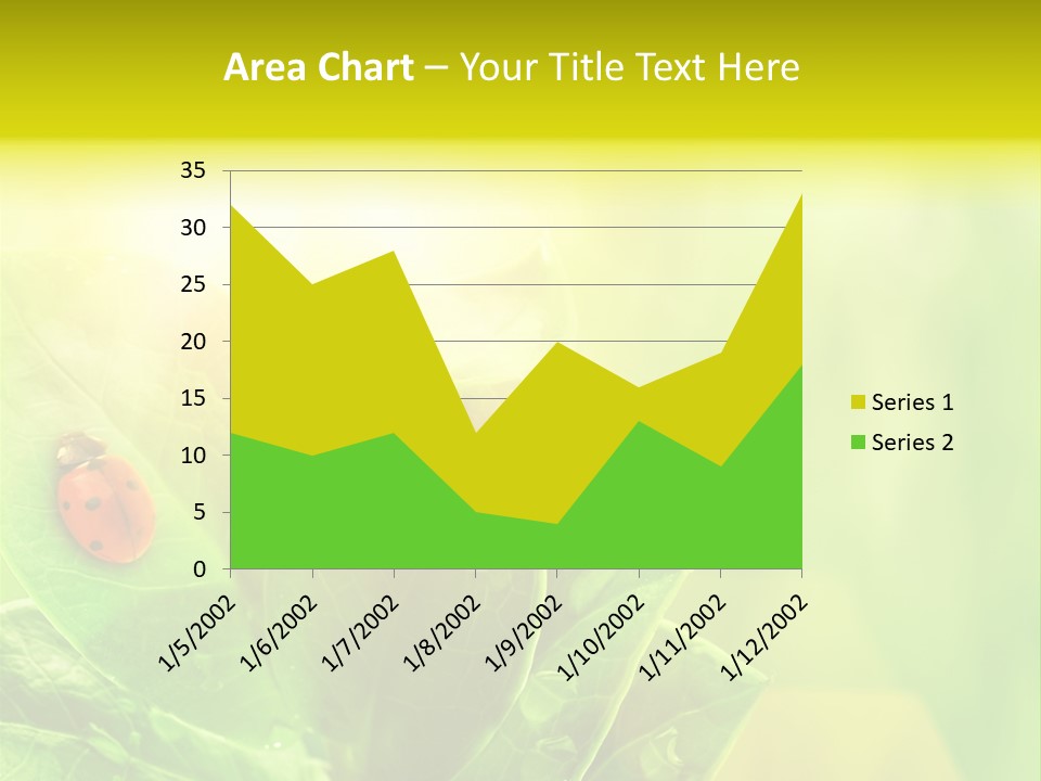 Natural Leaf Spring PowerPoint Template