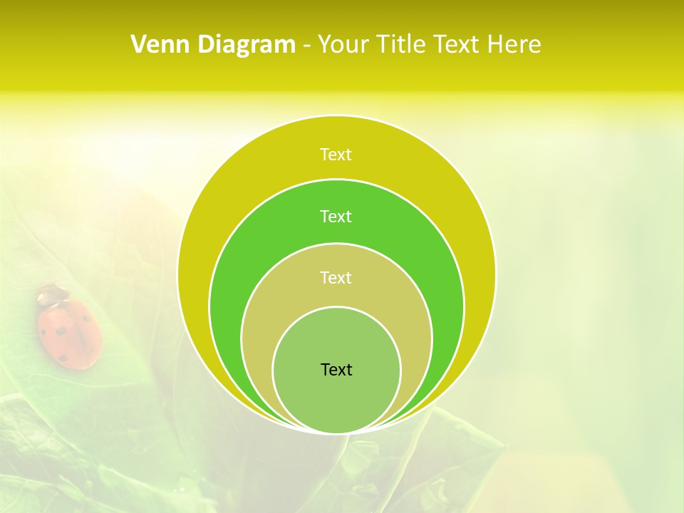 Natural Leaf Spring PowerPoint Template