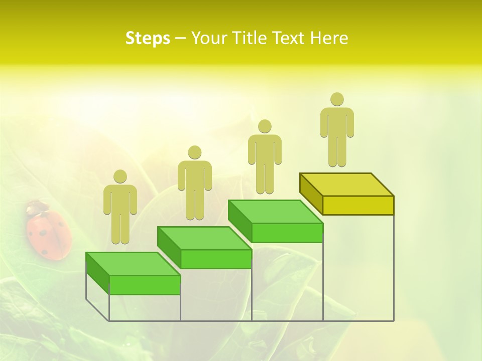 Natural Leaf Spring PowerPoint Template