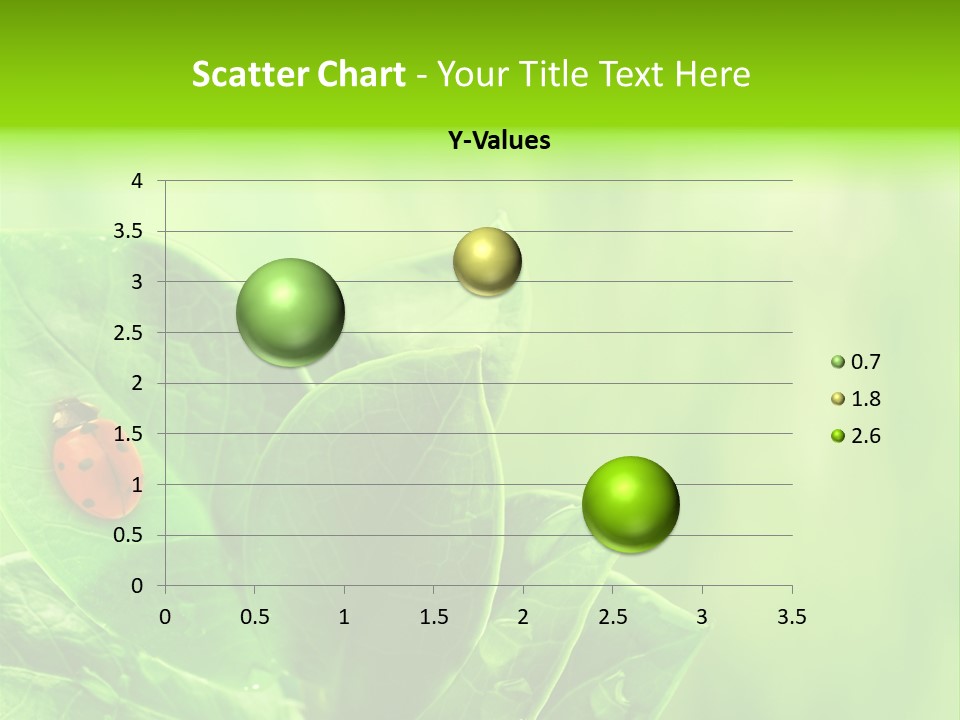 Drop Rain Bug PowerPoint Template
