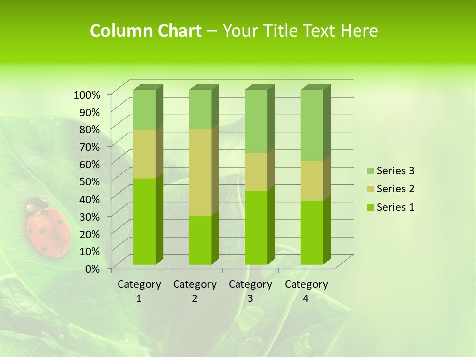 Drop Rain Bug PowerPoint Template