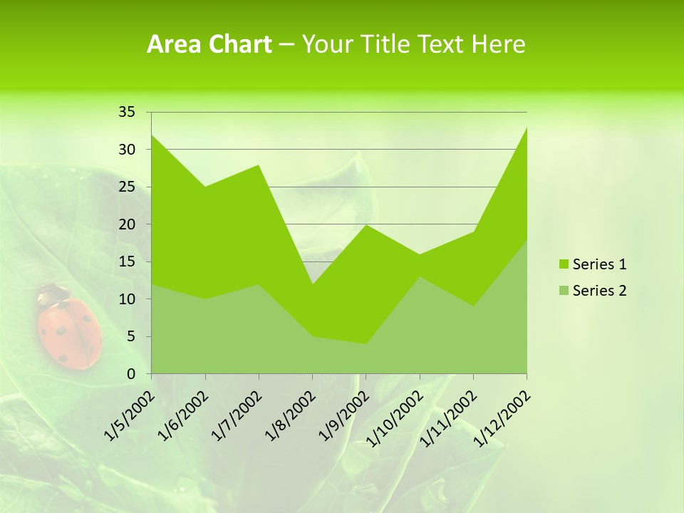 Drop Rain Bug PowerPoint Template