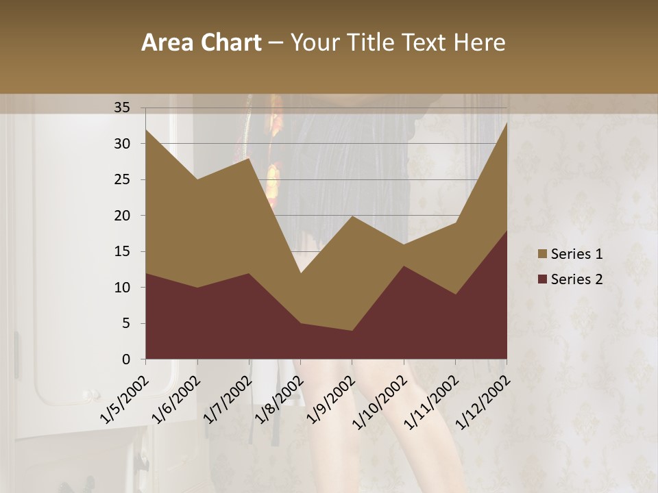 Girl Pose Thinking PowerPoint Template