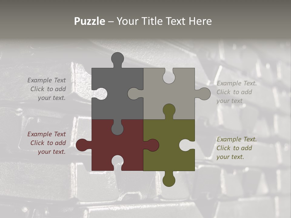 Die Cast Bank PowerPoint Template