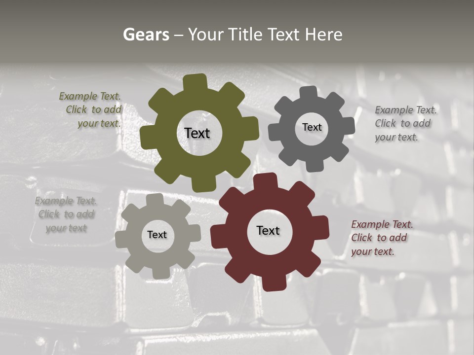 Die Cast Bank PowerPoint Template