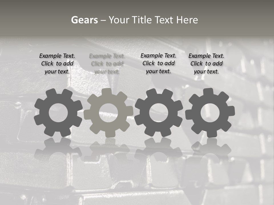 Die Cast Bank PowerPoint Template