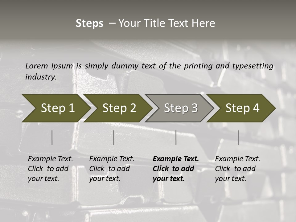 Die Cast Bank PowerPoint Template
