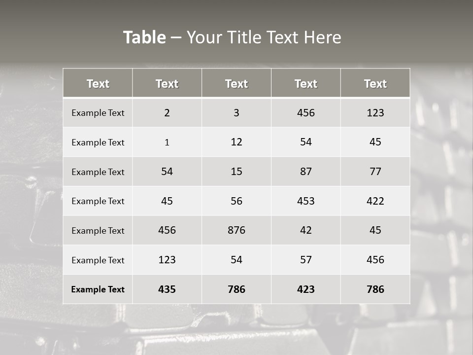 Die Cast Bank PowerPoint Template