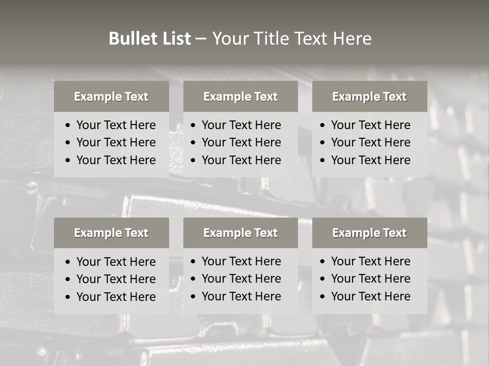 Die Cast Bank PowerPoint Template