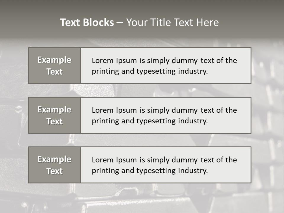 Die Cast Bank PowerPoint Template