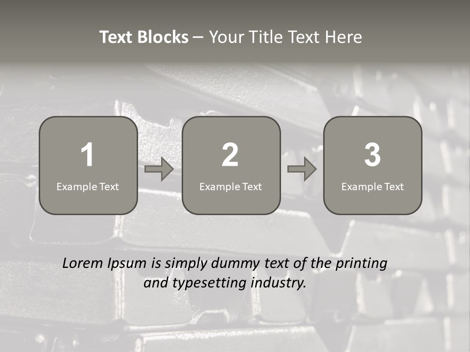 Die Cast Bank PowerPoint Template