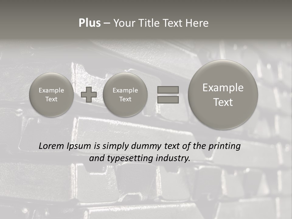 Die Cast Bank PowerPoint Template