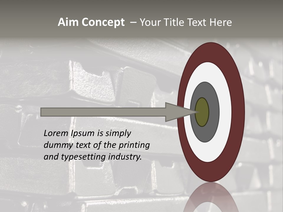 Die Cast Bank PowerPoint Template