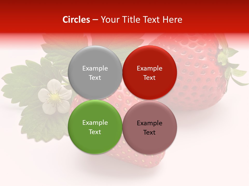 Leaf Ripe Flower PowerPoint Template