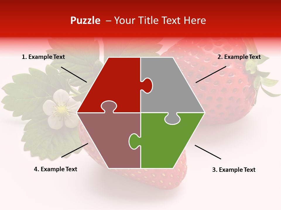 Leaf Ripe Flower PowerPoint Template