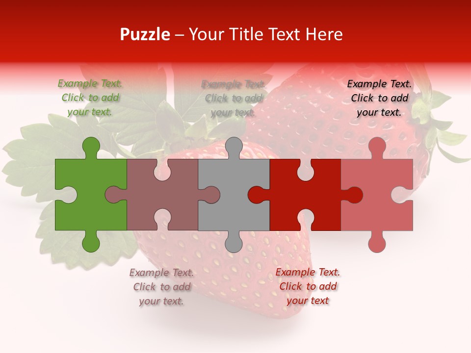 Leaf Ripe Flower PowerPoint Template