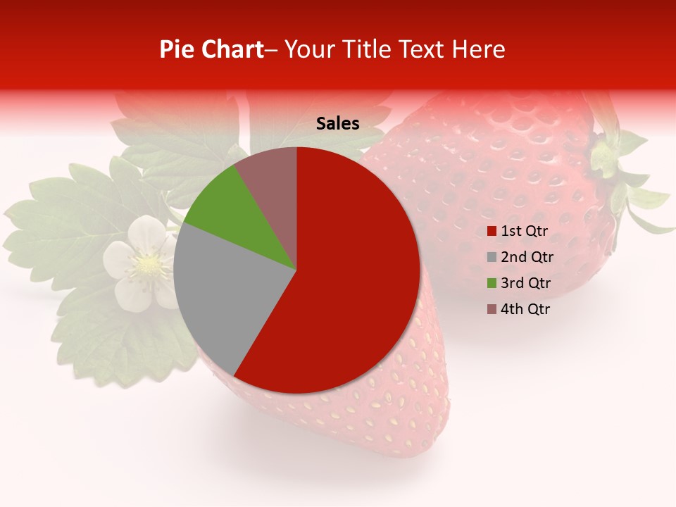 Leaf Ripe Flower PowerPoint Template