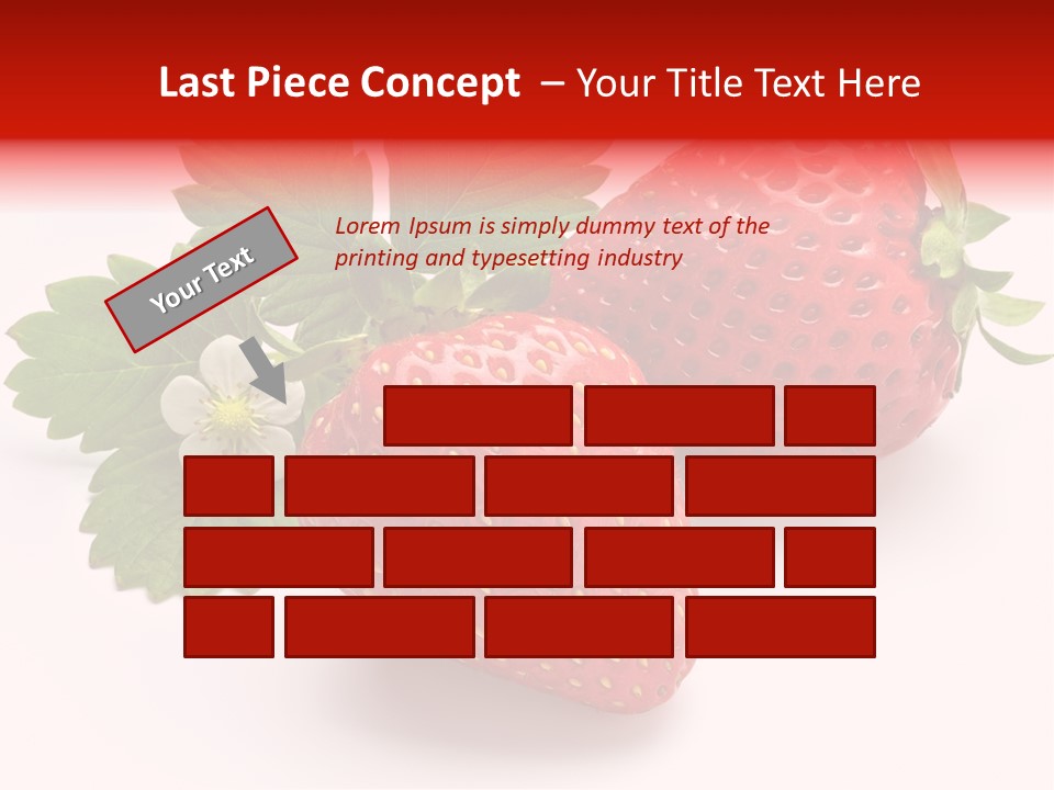 Leaf Ripe Flower PowerPoint Template