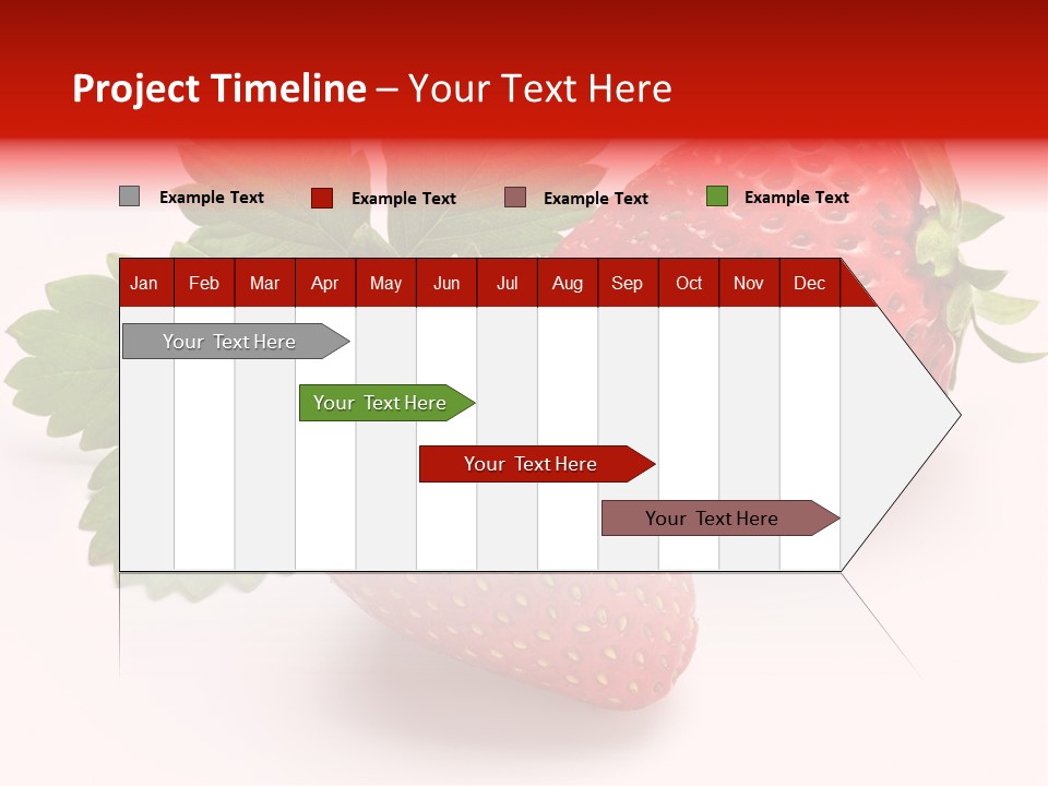 Leaf Ripe Flower PowerPoint Template