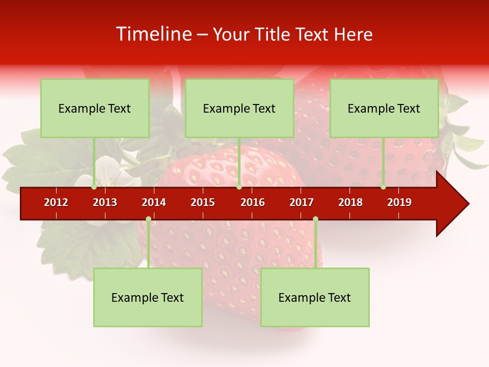 Leaf Ripe Flower PowerPoint Template