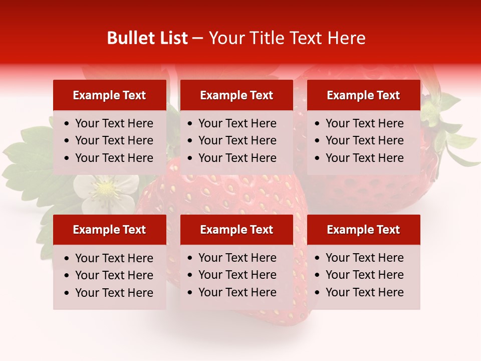 Leaf Ripe Flower PowerPoint Template