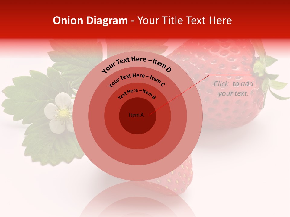 Leaf Ripe Flower PowerPoint Template