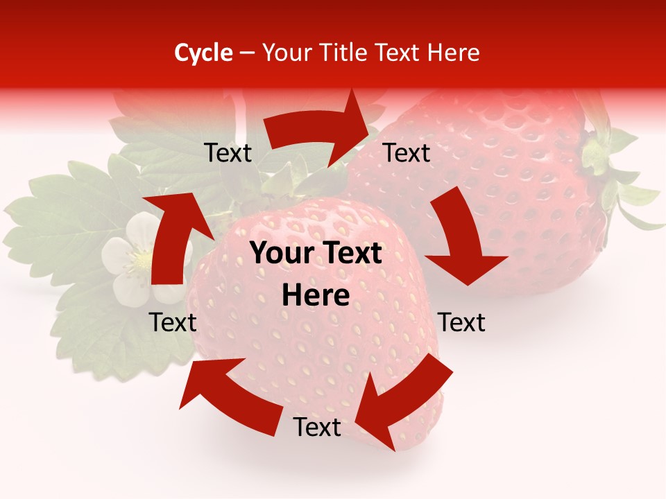 Leaf Ripe Flower PowerPoint Template
