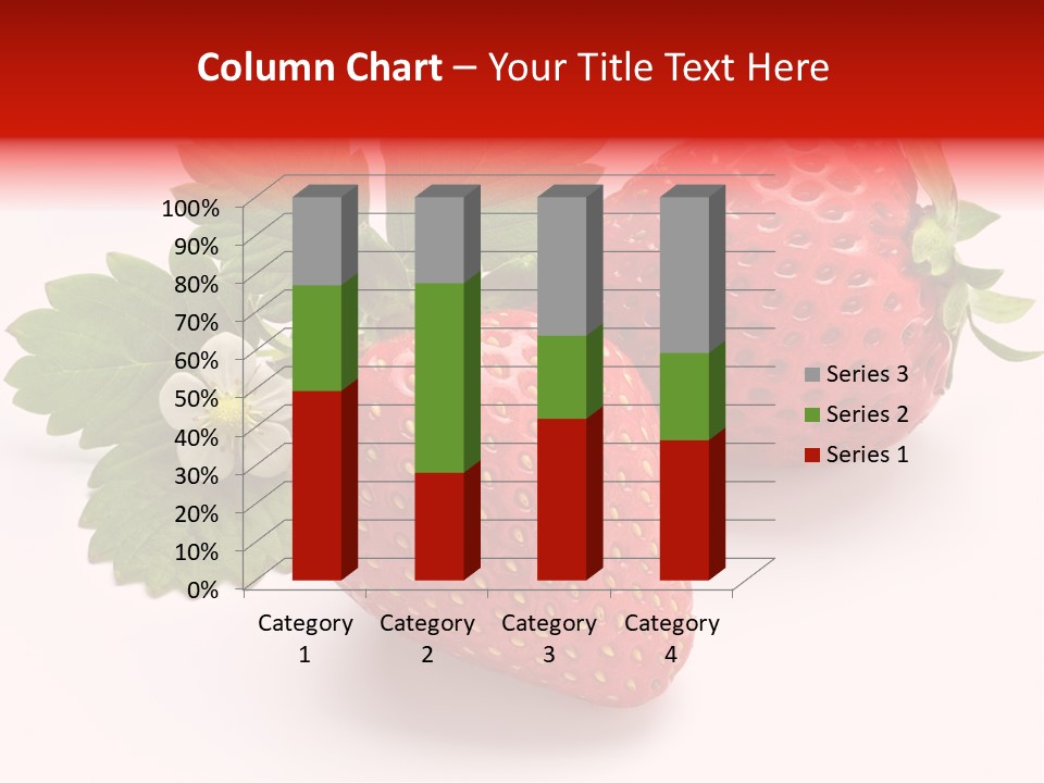 Leaf Ripe Flower PowerPoint Template