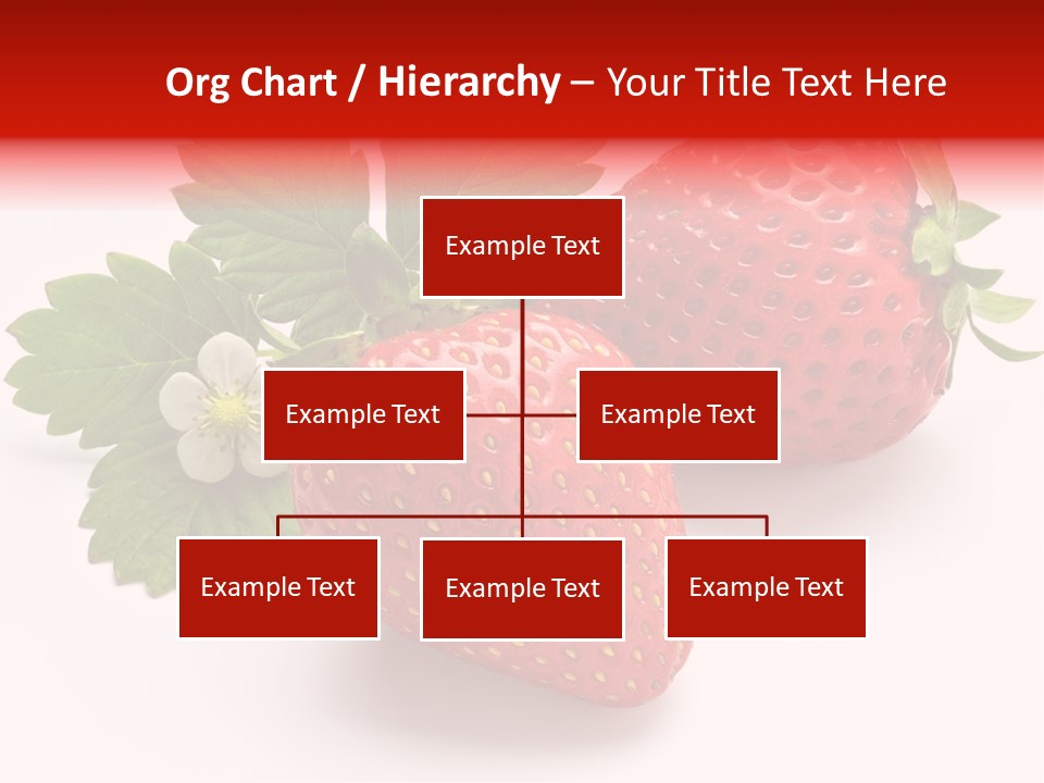 Leaf Ripe Flower PowerPoint Template