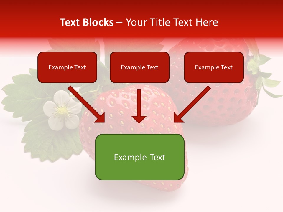 Leaf Ripe Flower PowerPoint Template