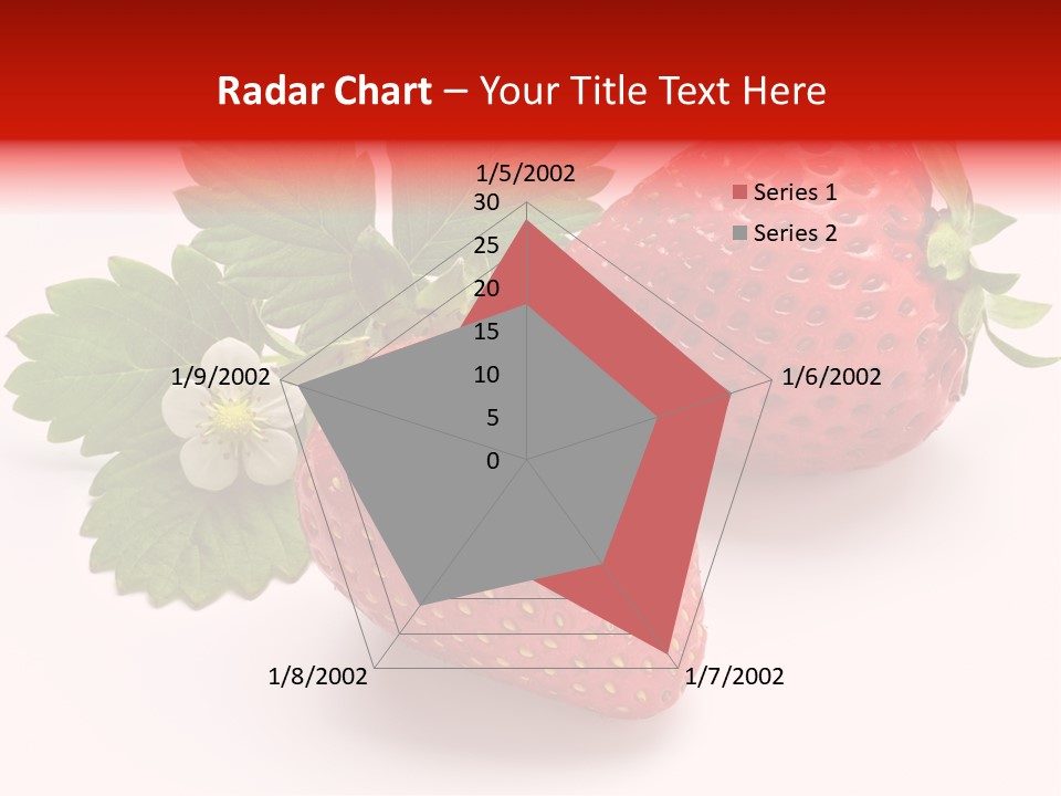 Leaf Ripe Flower PowerPoint Template