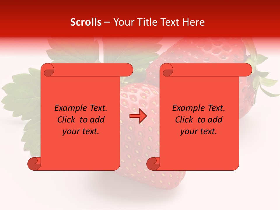 Leaf Ripe Flower PowerPoint Template