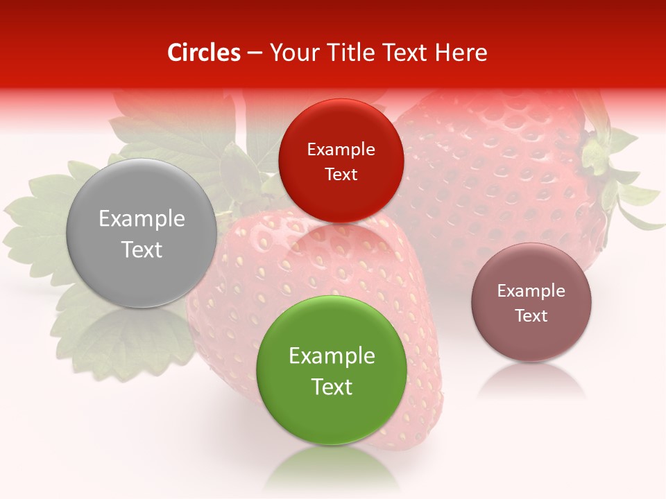 Leaf Ripe Flower PowerPoint Template