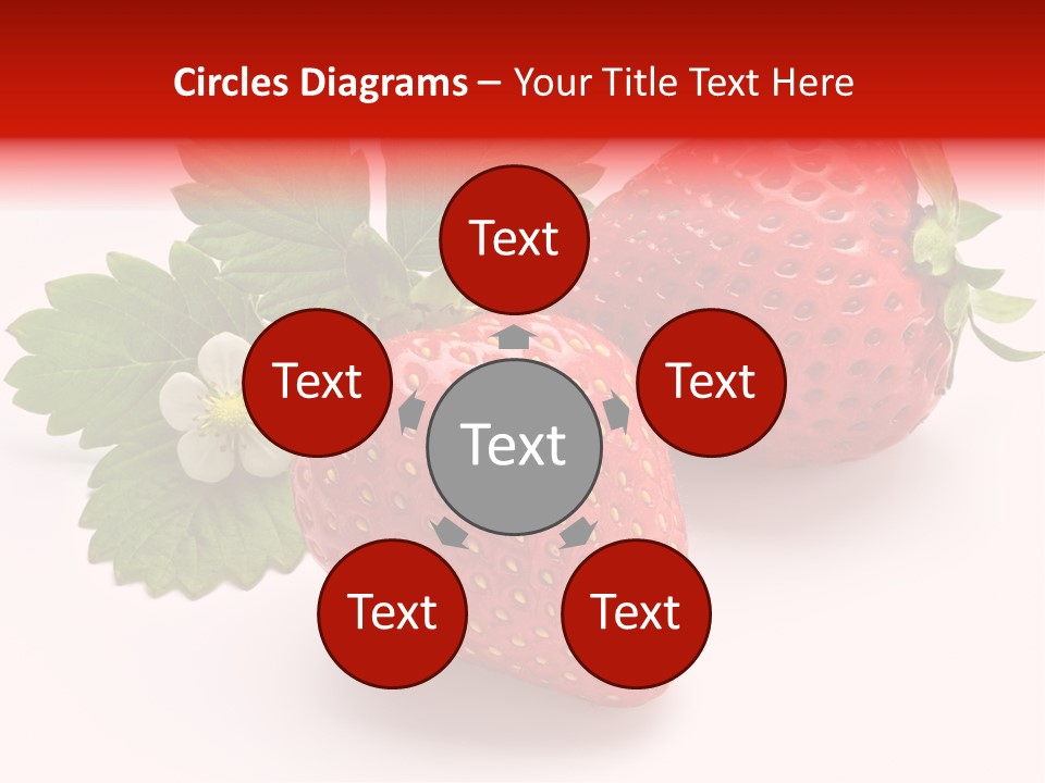 Leaf Ripe Flower PowerPoint Template