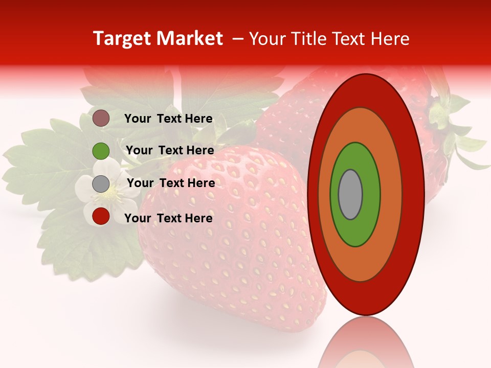 Leaf Ripe Flower PowerPoint Template