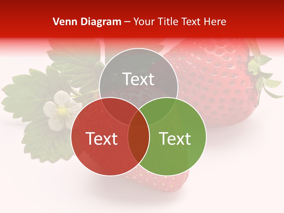 Leaf Ripe Flower PowerPoint Template