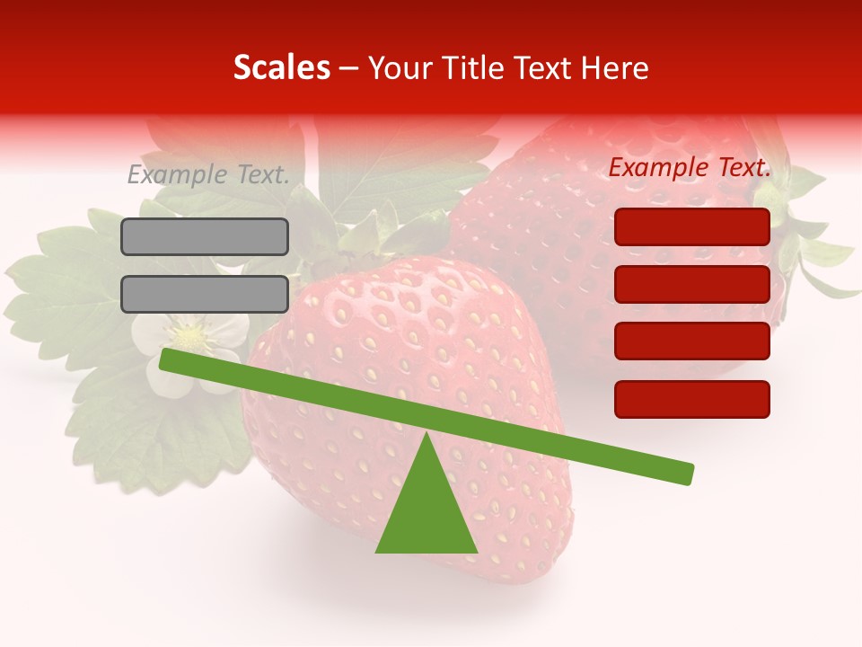 Leaf Ripe Flower PowerPoint Template
