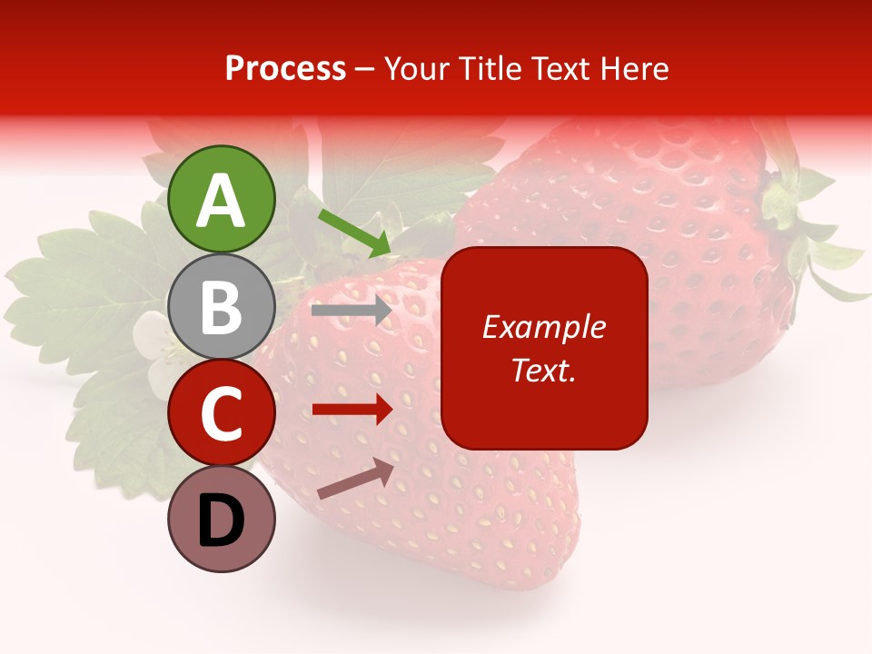 Leaf Ripe Flower PowerPoint Template